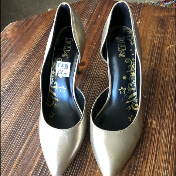 Gold heels - Picture 2 of 6